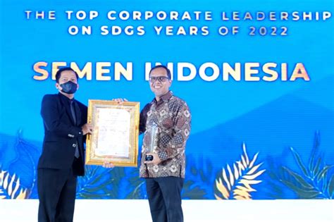 Keren SIG Raih 19 Penghargaan Dalam Ajang Indonesian SDGs Award 2022