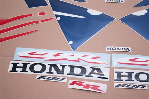 Set Stickers For Honda Cbr 600rr 2005 Complete Aftermarket Etsy