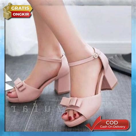 Jual Hak Tinggi Hak Tahu Wnta Sepatu High Hils Sandal Hils Murah Sendal