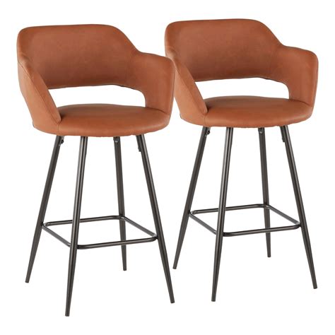 Margarite - Contemporary Counter Stool (Set of 2) – US Mattress
