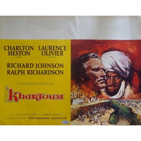 Khartoum Belgian movie poster - illustraction Gallery