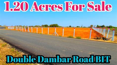 1 20 Acres Agriculture Land For Sale Double Dambar Road BIT 2 Sides