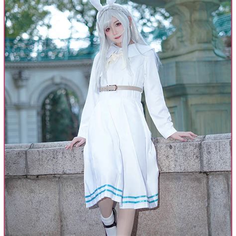 Anime Beastars Lolita Haru White Rabbit Cosplay Costume Uniform For