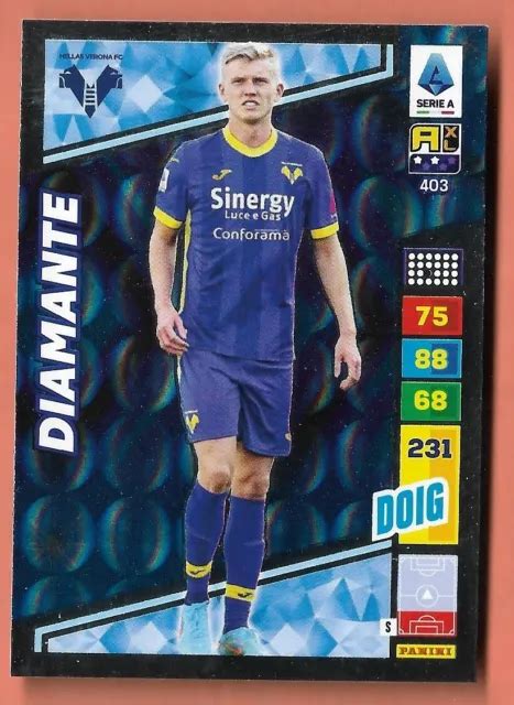 PANINI CALCIATORI ADRENALYN 2023 24 2024 CARD N 403 Josh Doig Verona