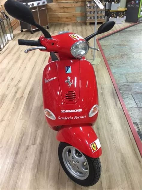 Modern Vespa Ferrari Vespa