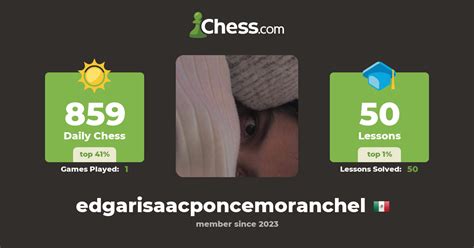 Edgar Isaac Ponce Moranchel Edgarisaacponcemoranchel Chess Profile