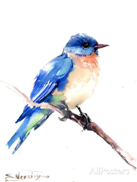 Bluebird 2 Art By Suren Nersisyan Uk Original