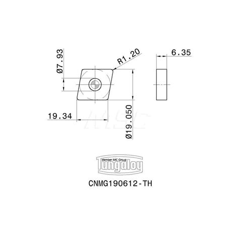 Tungaloy Turning Insert Cnmg Th T Carbide Msc Direct