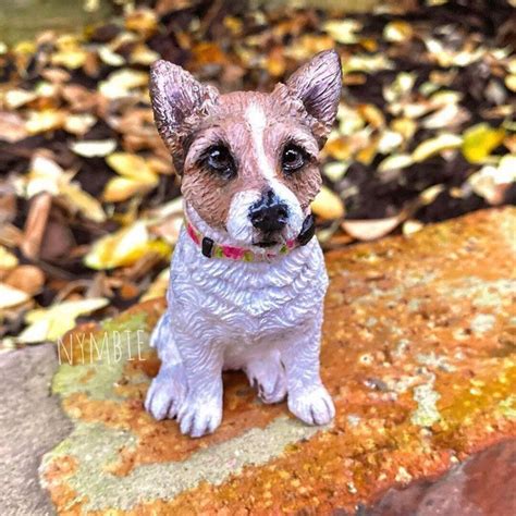 Custom Dog Sculptures Handmade Clay Cute Pet Memorial Portrait - Etsy