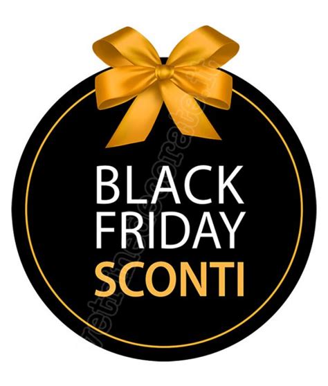 Cartellino Con Scritta Black Friday Weekend In Adesivo E Vetrofania