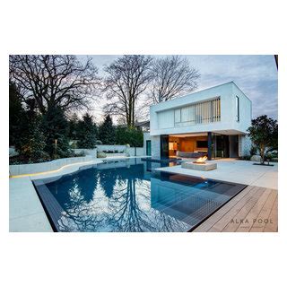 Flood Edge Pool Contemporary Pool Vancouver By Alka Pool