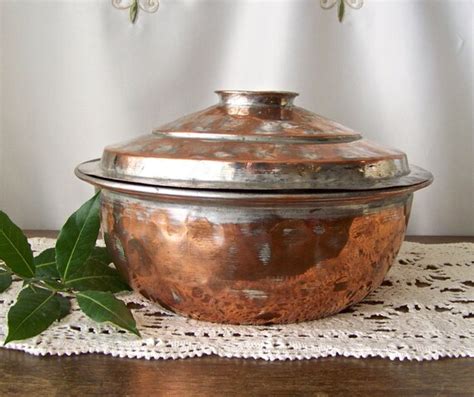 Antique Turkish Copper Steamer Server Cooking By Cynthiasattic