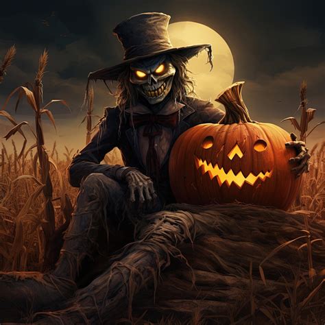 Kajirodesign Halvy A Jack O Lantern Sitting On Th By Kajiroart On