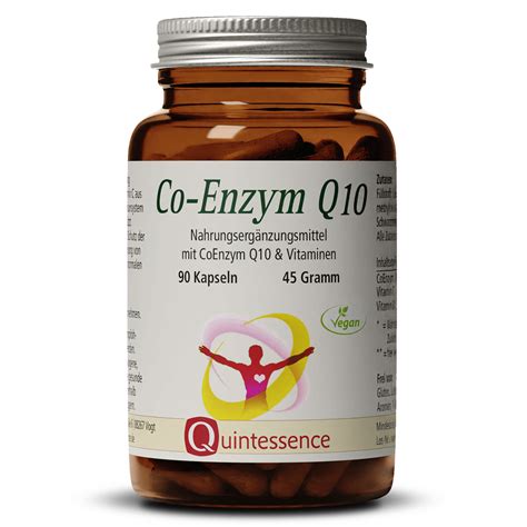 Coenzym Q Ubichinon Von Quintessence Naturprodukte Kapseln Mg