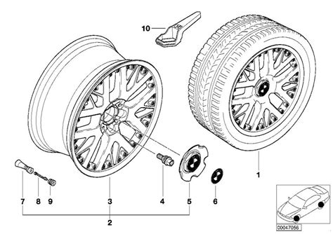 36136756298 - BMW Wheel bolt. M14X1, 5/SW19MM | Pfaff BMW, Mississauga ON