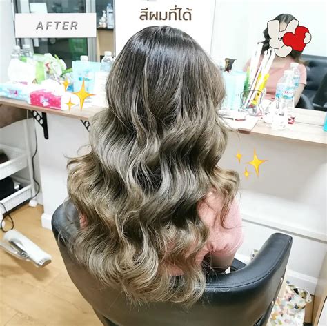 รีวิวทำสีผมบาลายาจ Balayage ไล่สีสุดปัง 🤩 แกลเลอรีที่โพสต์โดย Wi 🐰