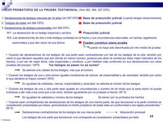 Los Medios De Prueba PPT