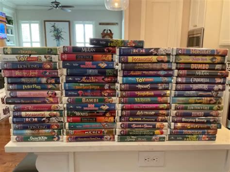 Disney Vhs Tapes Picclick Uk