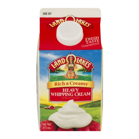 Land O Lakes Rich And Creamy Heavy Whipping Cream Land Olakes34500636117 Customers Reviews