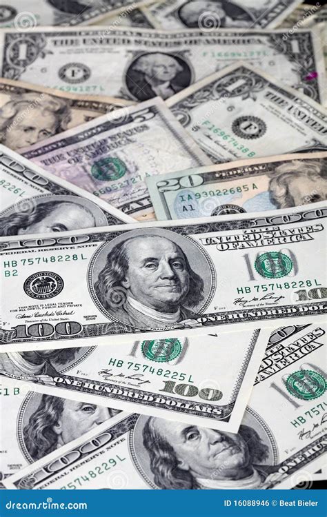 Vertical Background Of Dollar Bills Stock Photo Image Of Currency