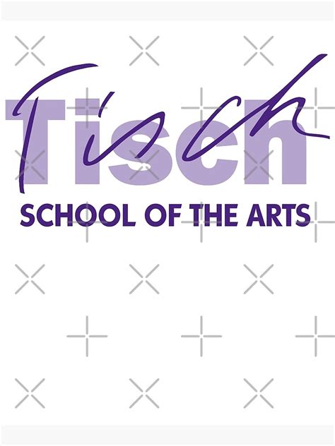Nyu Tisch School Of The Arts Poster For Sale By Qsdxce Redbubble