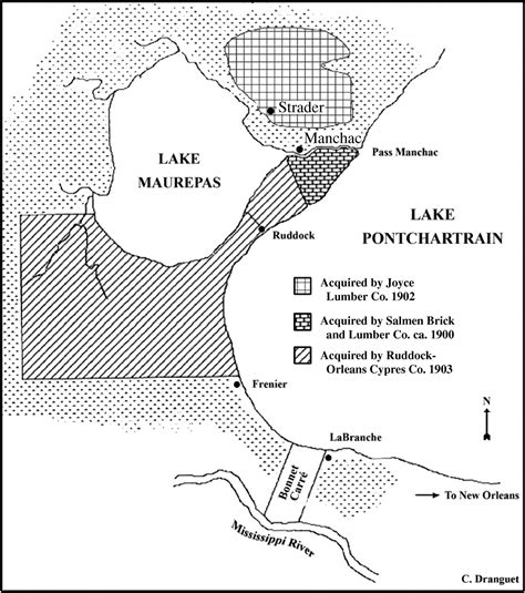 Lake Pontchartrain Map 1812