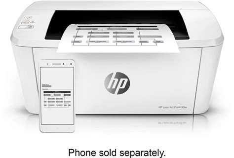 Best Buy: HP LaserJet Pro M15w Laser Printer White W2G51A#BGJ