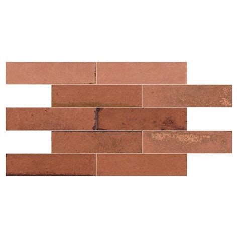 Soci Murus 3 X 11 Terra Brick Ceramic Tile