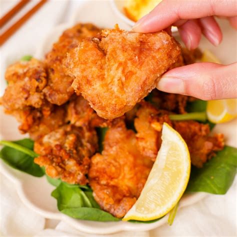 Chicken Karaage Japanese Fried Chicken Two Plaid Aprons