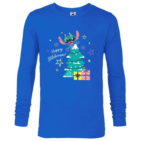 Disney 100 Lilo Stitch Christmas Happy Stitchmas Long Sleeve T