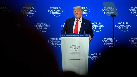 Weltwirtschaftsforum In Davos Donald Trump Warnt Vor Ewigen Propheten