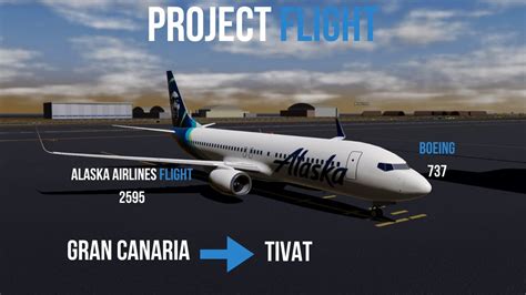 Project Flight Alaska Airlines Flight B737 YouTube