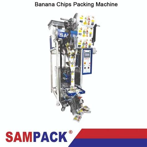 Single Phase Banana Chips Packing Machine V Automation Grade