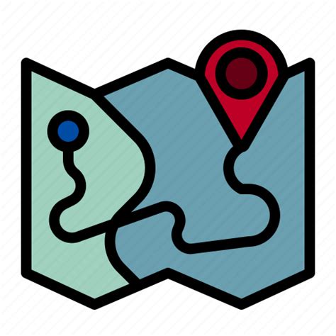 Location Camping Map Mapsandlocation Mappoint Icon Download On
