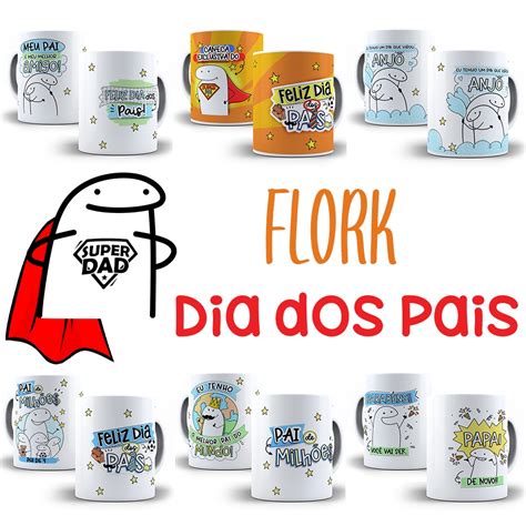 Caneca Em Divertida Porcelana Flork Dia Dos Pais Modelos