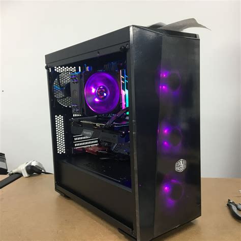 Cooler Master Masterbox Lite Rgb Tempered Glass Atx Case Artofit