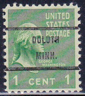 Precancel Duluth MN PSS 804 71 Bureau Issue United States Stamp