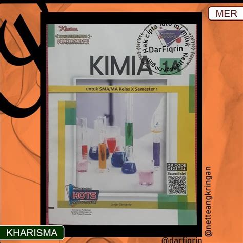 Jual LKS Kimia Kelas 10 Semester 1 SMA MA KURMER Kurikulum Merdeka