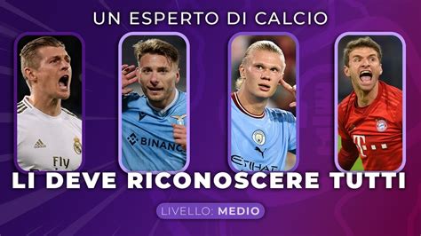 Indovina Il CALCIATORE Quiz MEDIO YouTube