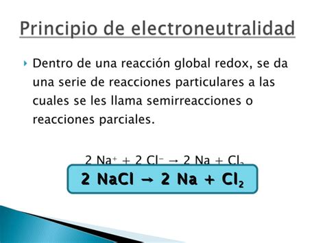 Ppt 3 reacciones de óxidación y reducción PPT