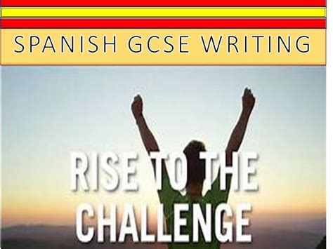 Gcse Spanish Writing Teaching Resources