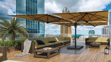 Galaxy Dual Cantilever Umbrella Cantilever Umbrellas Nz Shade7