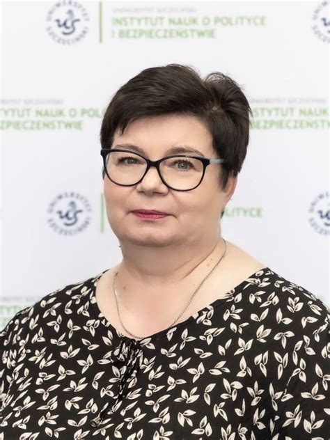 Dr Hab Marzenna Giedroj Prof Us Instytut Nauk O Polityce I