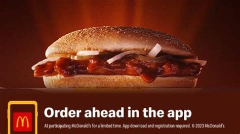 Mcdonalds Mcrib Returning To Select Locations Including Georgia