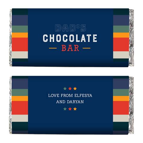 Buy Personalised Fathers Day Chocolate Bar Dads Chocolate For Gbp 799 Card Factory Uk