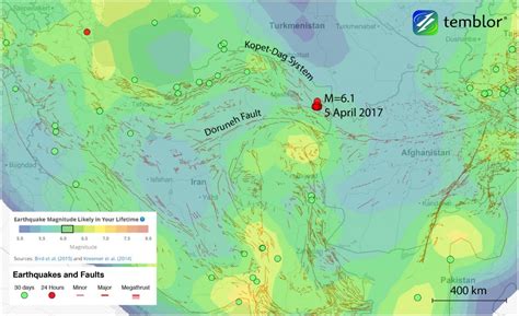 M=6.1 earthquake in Iran: A near miss - Temblor.net