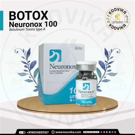 Inection Botox Neuronox 100 At Rs 2250piece In Panchkula Id