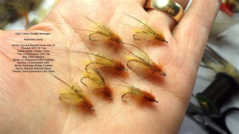 Tying A Cdc Tabou Caddis Emerger By Davie Mcphail Youtube