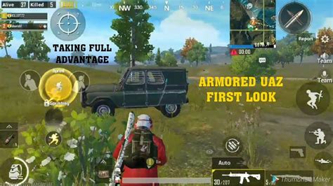 Armored Uaz Bulletproof Vehicle First Look Pubg Mobile Youtube