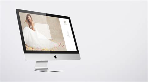 Carines Bridal Atelier Website Design On Behance